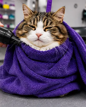 Gentle, Personalized Grooming for Cats