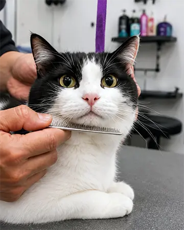 Cat Haircuts and Coat Trimming at The Barrie Inn