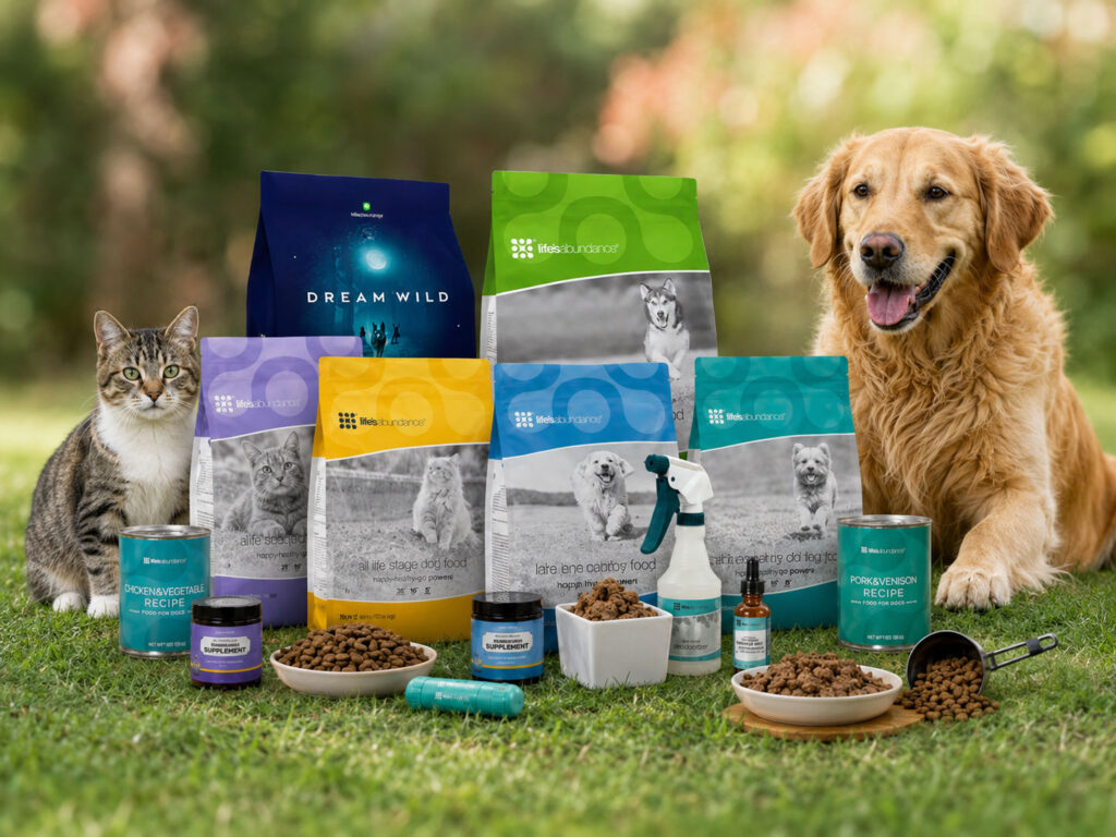 Life’s Abundance Pet Food ad.